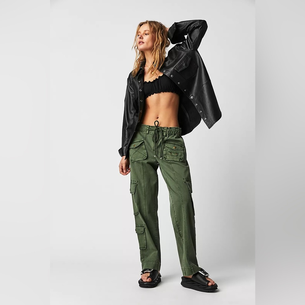 NWOT Free People Tahiti Cargo Pants